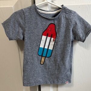 Appaman Blue and Red Ice Pop Kids Tee